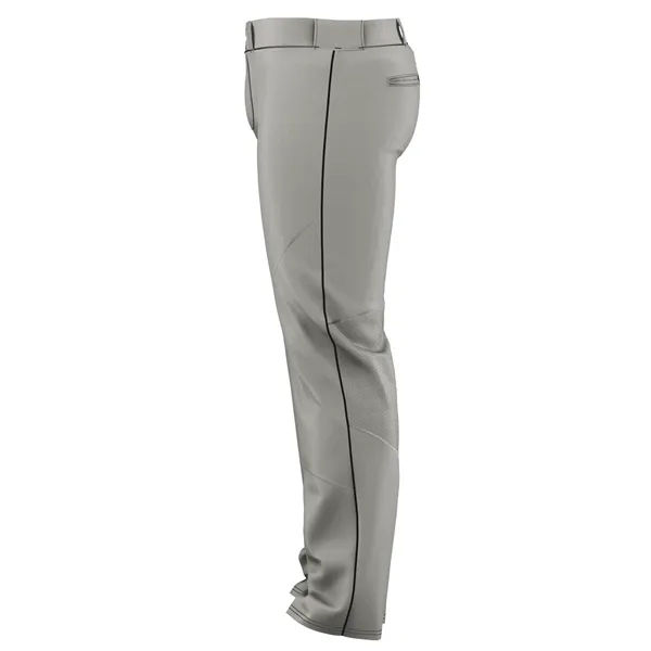 Adult braided baseball pants with leg opening has a hook and... from ASI 37461 Augusta Sportswear