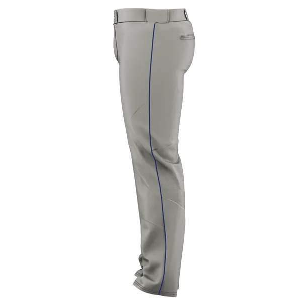 Adult braided baseball pants with leg opening has a hook and... from ASI 37461 Augusta Sportswear