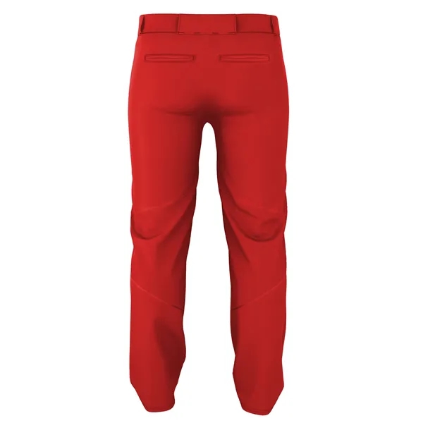Adult baseball pants with leg opening has a hook and loop... from ASI 37461 Augusta Sportswear