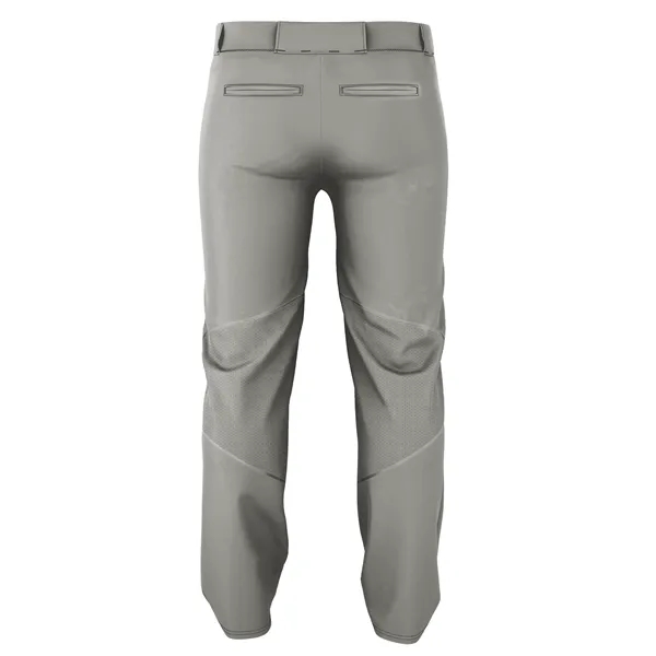 Adult baseball pants with leg opening has a hook and loop... from ASI 37461 Augusta Sportswear