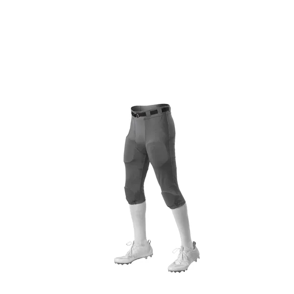 Youth football pants with five panel back construction with no-fly crotch,... from ASI 37461 Augusta Sportswear