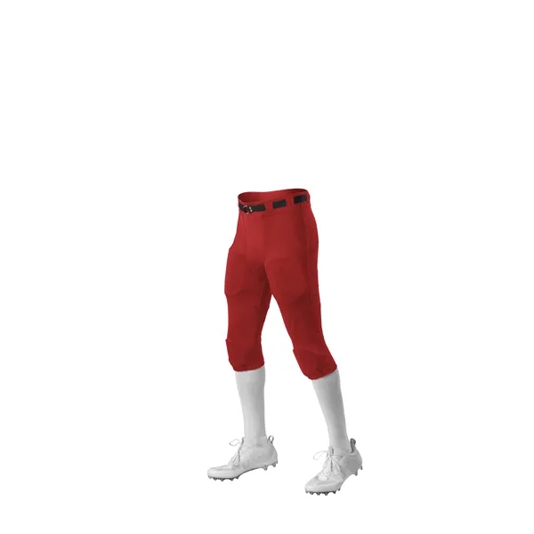 Youth football pants with five panel back construction with no-fly crotch,... from ASI 37461 Augusta Sportswear