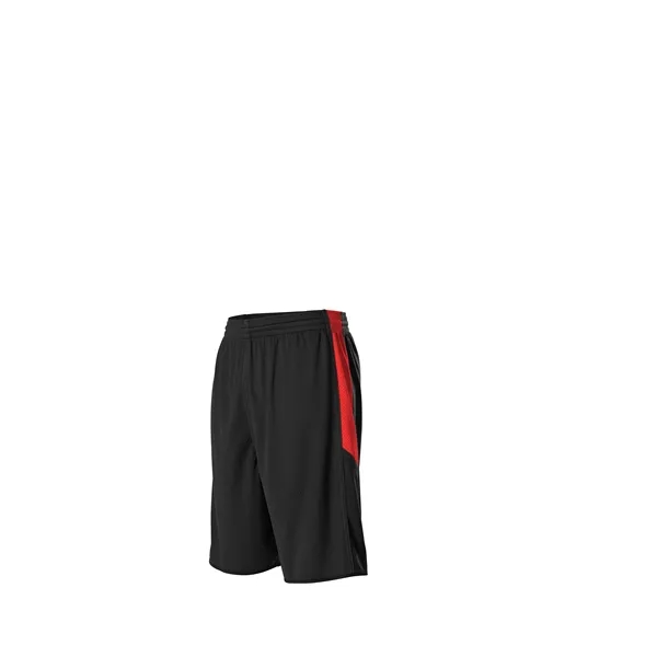 Ultra lightweight, bonded mesh fully reversible short, 1 1/2" elastic waistband.... from ASI 37461 Augusta Sportswear