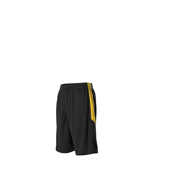 Ultra lightweight, bonded mesh fully reversible short, 1 1/2" elastic waistband.... from ASI 37461 Augusta Sportswear