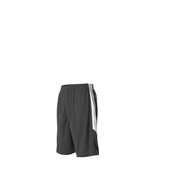 Ultra lightweight, bonded mesh fully reversible short, 1 1/2" elastic waistband.... from ASI 37461 Augusta Sportswear