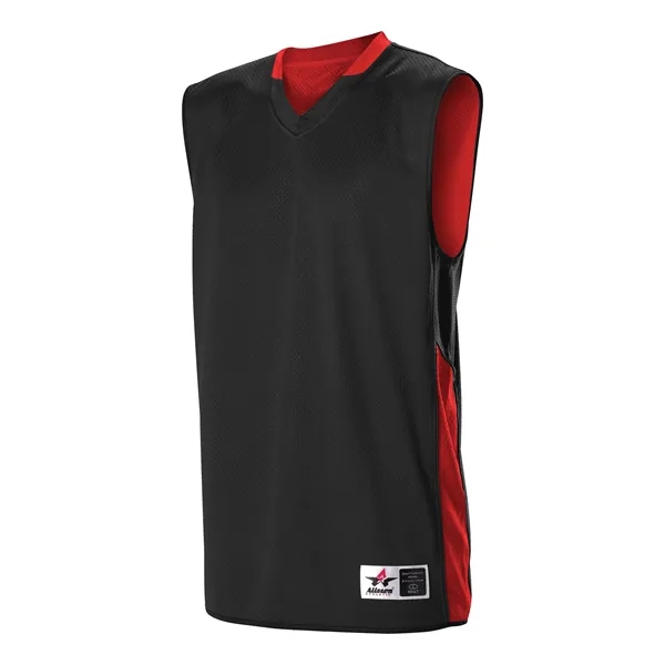 Reversible youth jersey with two color ultra light bonded mesh, feld... from ASI 37461 Augusta Sportswear