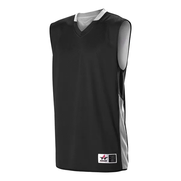 Reversible youth jersey with two color ultra light bonded mesh, feld... from ASI 37461 Augusta Sportswear