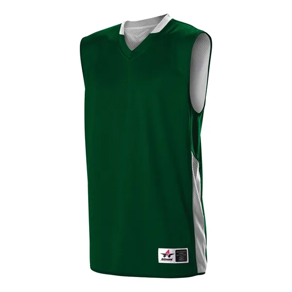 Reversible youth jersey with two color ultra light bonded mesh, feld... from ASI 37461 Augusta Sportswear