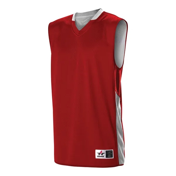 Reversible youth jersey with two color ultra light bonded mesh, feld... from ASI 37461 Augusta Sportswear