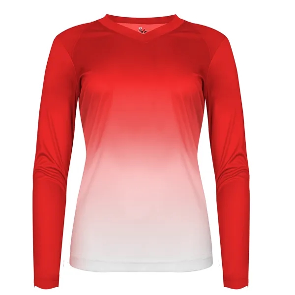 OMBRE Long Sleeve Volleyball Jersey.... from ASI 37461 Augusta Sportswear