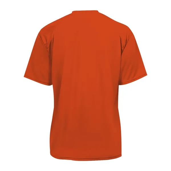 Youth tee with sport paneled shoulder for maximum movement, self-fabric collar,... from ASI 37461 Augusta Sportswear