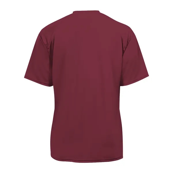 Youth tee with sport paneled shoulder for maximum movement, self-fabric collar,... from ASI 37461 Augusta Sportswear
