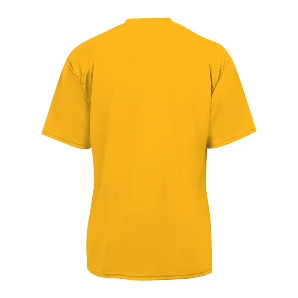 Youth tee with sport paneled shoulder for maximum movement, self-fabric collar,... from ASI 37461 Augusta Sportswear