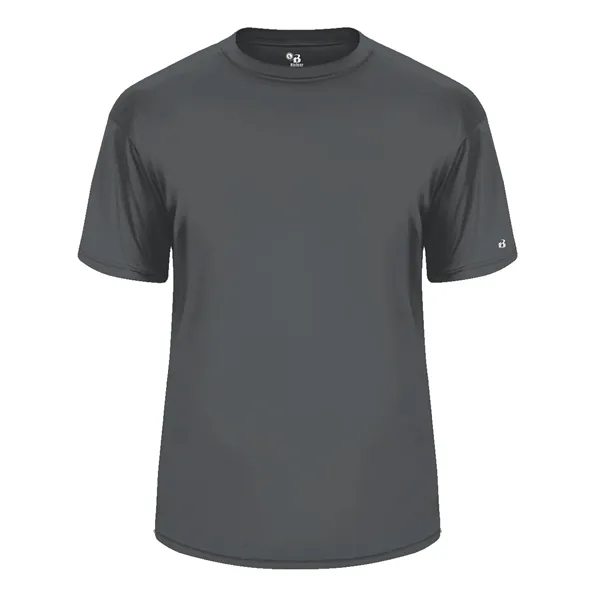 Youth tee with sport paneled shoulder for maximum movement, self-fabric collar,... from ASI 37461 Augusta Sportswear