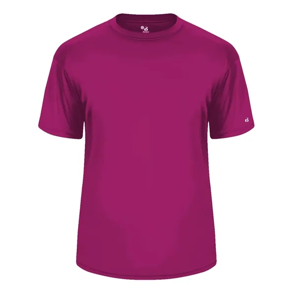 Youth tee with sport paneled shoulder for maximum movement, self-fabric collar,... from ASI 37461 Augusta Sportswear