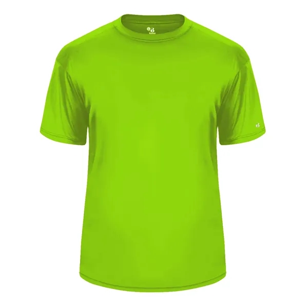 Youth tee with sport paneled shoulder for maximum movement, self-fabric collar,... from ASI 37461 Augusta Sportswear