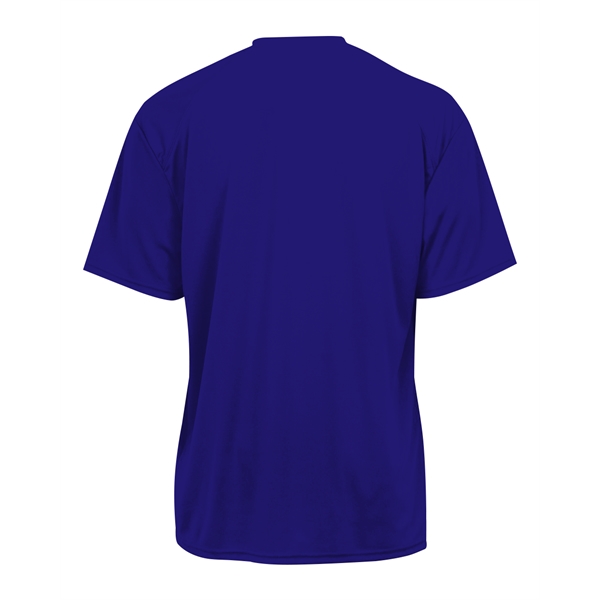 Youth tee with sport paneled shoulder for maximum movement, self-fabric collar,... from ASI 37461 Augusta Sportswear