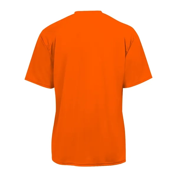 Youth tee with sport paneled shoulder for maximum movement, self-fabric collar,... from ASI 37461 Augusta Sportswear