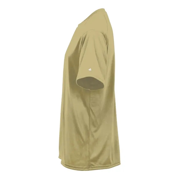 Youth tee with sport paneled shoulder for maximum movement, self-fabric collar,... from ASI 37461 Augusta Sportswear