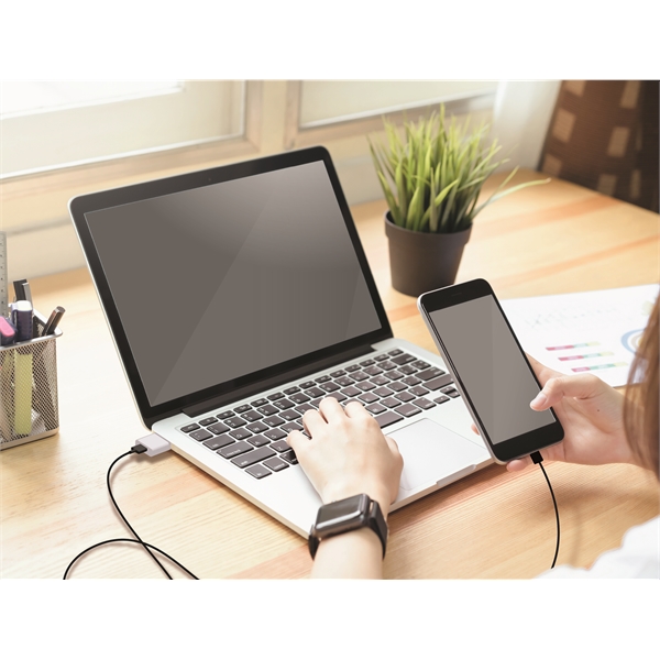 USB data blocker with custom packaging.... from ASI 43075 C-Slide / C -Slide