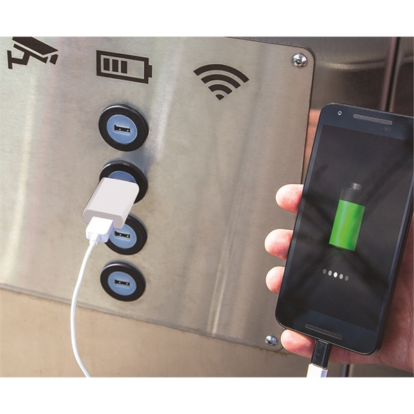 USB data blocker with custom packaging.... from ASI 43075 C-Slide / C -Slide