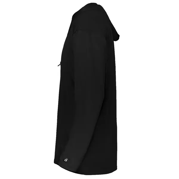 Long sleeve t-shirt Badger sport paneled shoulder for maximum movement, Self-... from ASI 37461 Augusta Sportswear