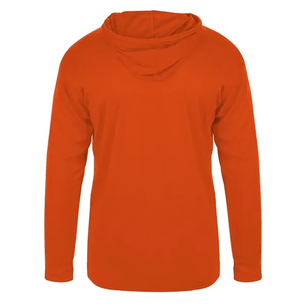 Long sleeve t-shirt Badger sport paneled shoulder for maximum movement, Self-... from ASI 37461 Augusta Sportswear