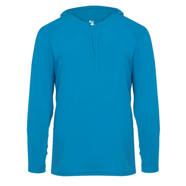 Long sleeve t-shirt Badger sport paneled shoulder for maximum movement, Self-... from ASI 37461 Augusta Sportswear