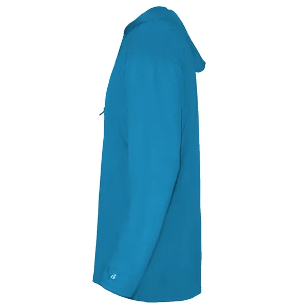 Long sleeve t-shirt Badger sport paneled shoulder for maximum movement, Self-... from ASI 37461 Augusta Sportswear