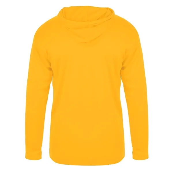 Long sleeve t-shirt Badger sport paneled shoulder for maximum movement, Self-... from ASI 37461 Augusta Sportswear