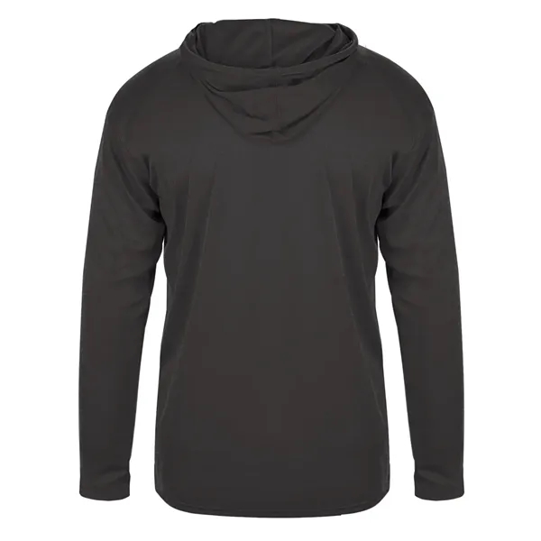 Long sleeve t-shirt Badger sport paneled shoulder for maximum movement, Self-... from ASI 37461 Augusta Sportswear
