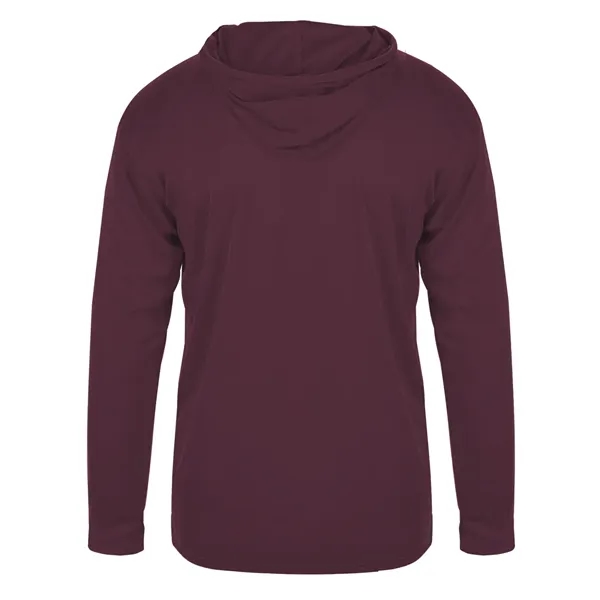 Long sleeve t-shirt Badger sport paneled shoulder for maximum movement, Self-... from ASI 37461 Augusta Sportswear