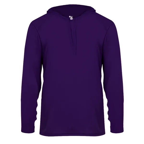 Long sleeve t-shirt Badger sport paneled shoulder for maximum movement, Self-... from ASI 37461 Augusta Sportswear