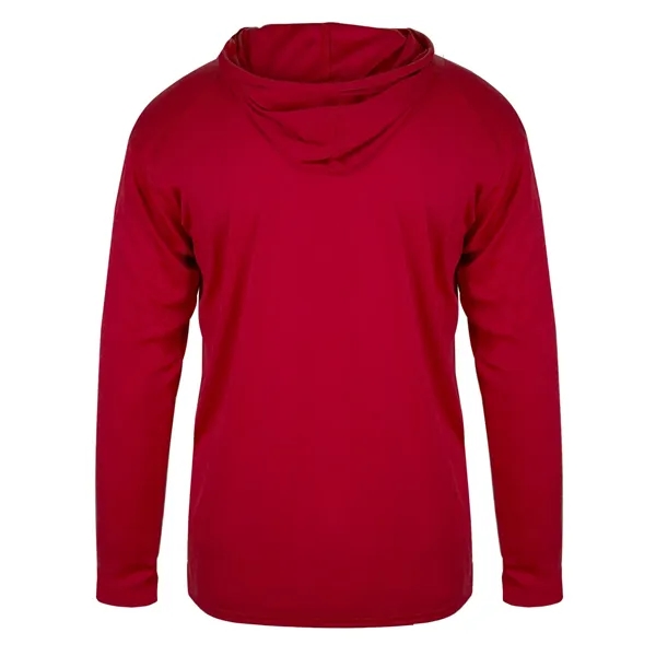 Long sleeve t-shirt Badger sport paneled shoulder for maximum movement, Self-... from ASI 37461 Augusta Sportswear