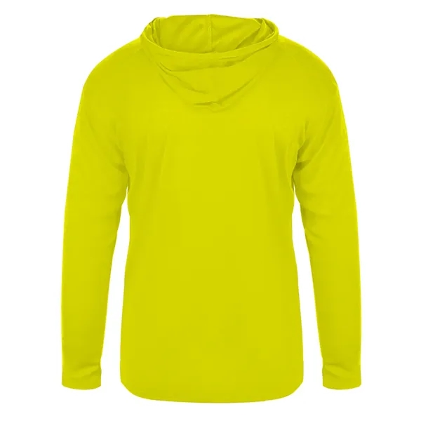 Long sleeve t-shirt Badger sport paneled shoulder for maximum movement, Self-... from ASI 37461 Augusta Sportswear