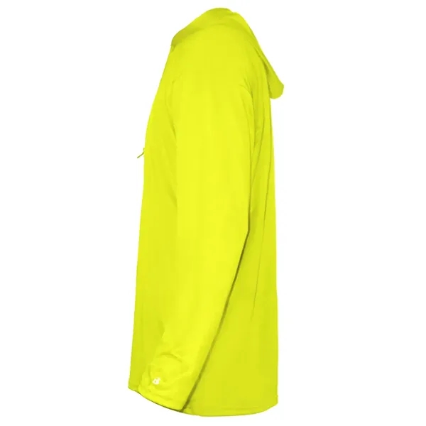 Long sleeve t-shirt Badger sport paneled shoulder for maximum movement, Self-... from ASI 37461 Augusta Sportswear