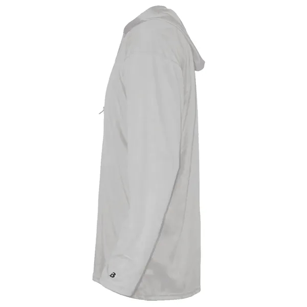 Long sleeve t-shirt Badger sport paneled shoulder for maximum movement, Self-... from ASI 37461 Augusta Sportswear