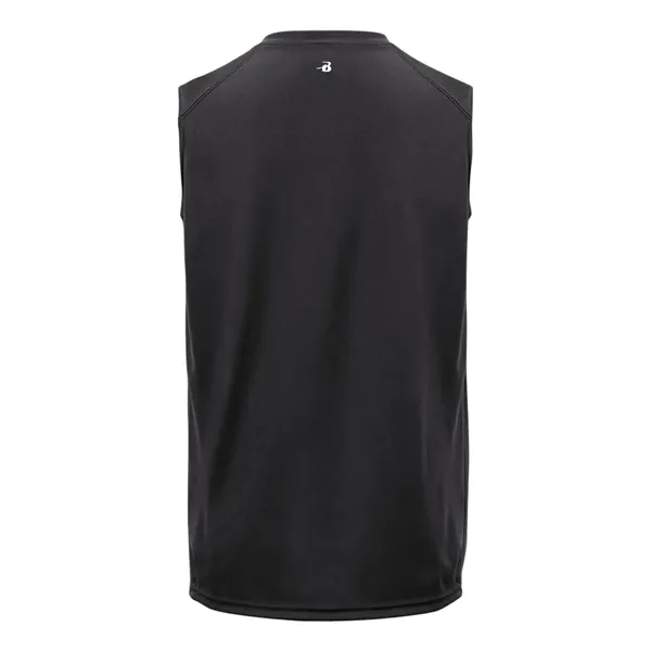 Sleeveless tee with paneled shoulder for maximum movement, double-needle hem, self-fabric... from ASI 37461 Augusta Sportswear