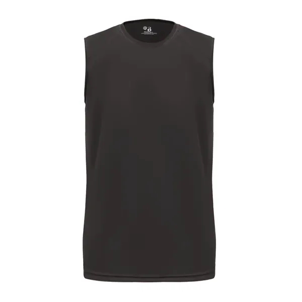 Sleeveless tee with paneled shoulder for maximum movement, double-needle hem, self-fabric... from ASI 37461 Augusta Sportswear