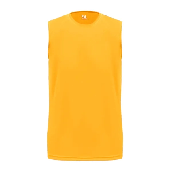 Sleeveless tee with paneled shoulder for maximum movement, double-needle hem, self-fabric... from ASI 37461 Augusta Sportswear
