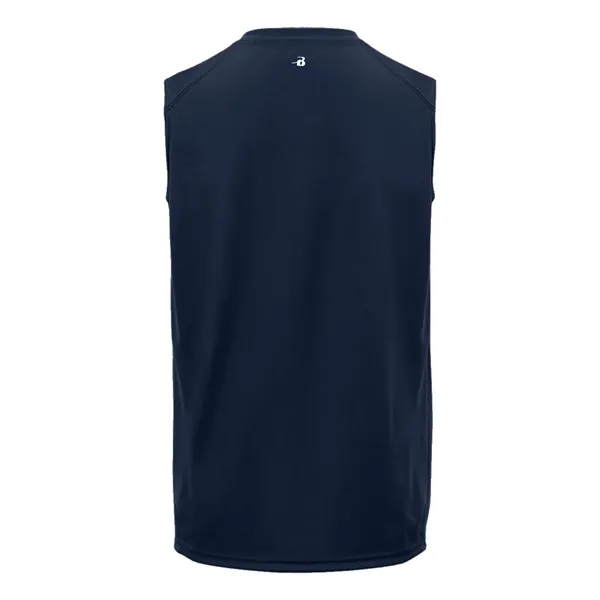 Sleeveless tee with paneled shoulder for maximum movement, double-needle hem, self-fabric... from ASI 37461 Augusta Sportswear