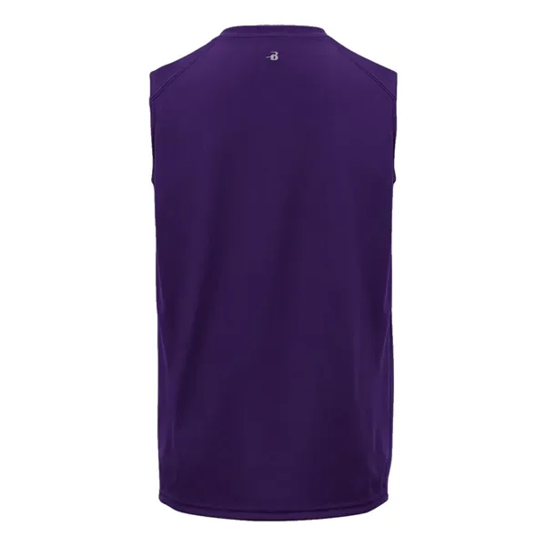 Sleeveless tee with paneled shoulder for maximum movement, double-needle hem, self-fabric... from ASI 37461 Augusta Sportswear