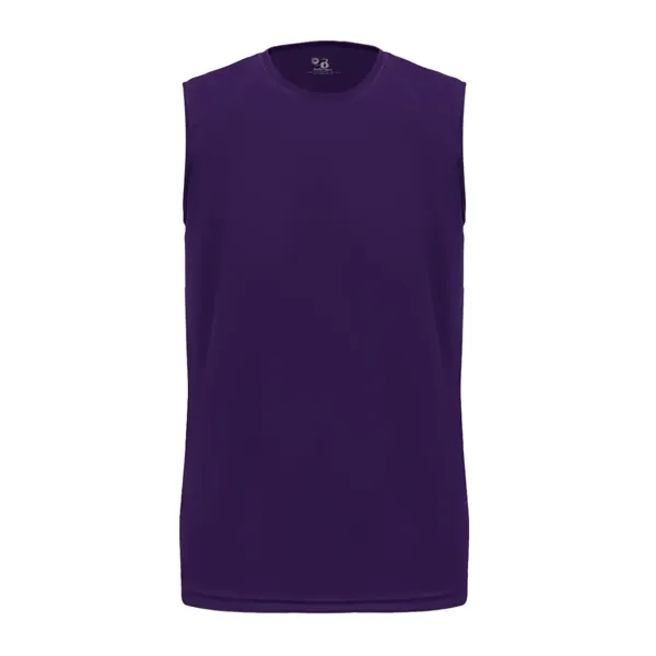 Sleeveless tee with paneled shoulder for maximum movement, double-needle hem, self-fabric... from ASI 37461 Augusta Sportswear