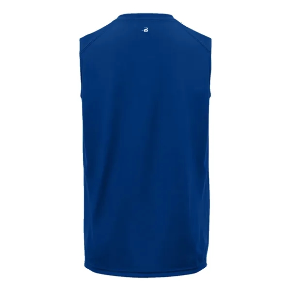 Sleeveless tee with paneled shoulder for maximum movement, double-needle hem, self-fabric... from ASI 37461 Augusta Sportswear
