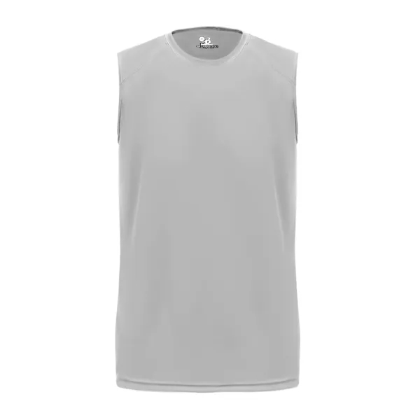 Sleeveless tee with paneled shoulder for maximum movement, double-needle hem, self-fabric... from ASI 37461 Augusta Sportswear