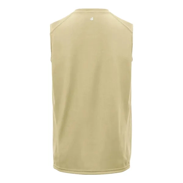 Sleeveless tee with paneled shoulder for maximum movement, double-needle hem, self-fabric... from ASI 37461 Augusta Sportswear