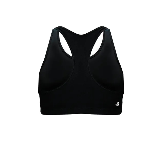 Women's bra top with 1" elastic hem, Double-ply front body, racerback... from ASI 37461 Augusta Sportswear