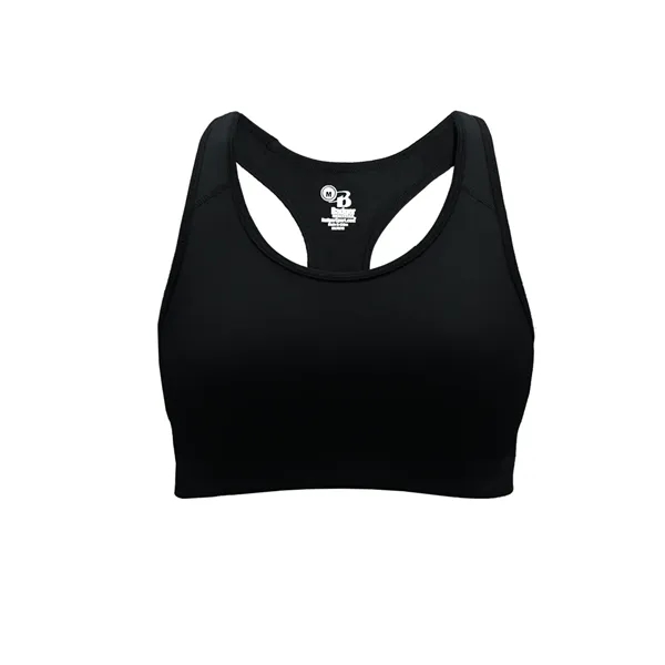 Women's bra top with 1" elastic hem, Double-ply front body, racerback... from ASI 37461 Augusta Sportswear