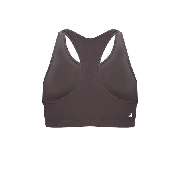 Women's bra top with 1" elastic hem, Double-ply front body, racerback... from ASI 37461 Augusta Sportswear