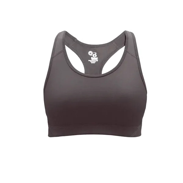 Women's bra top with 1" elastic hem, Double-ply front body, racerback... from ASI 37461 Augusta Sportswear